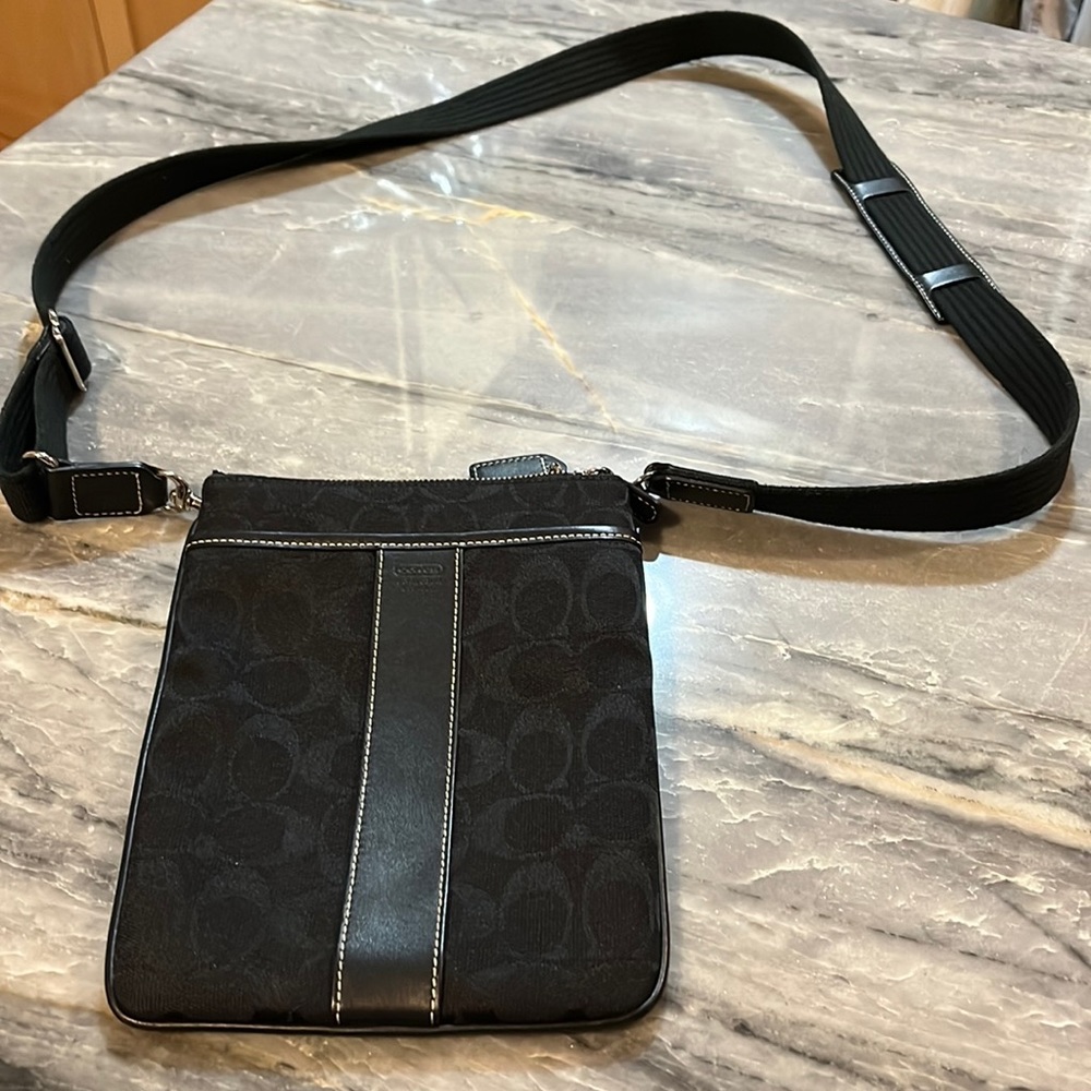 Vintage Coach crossbody bag.